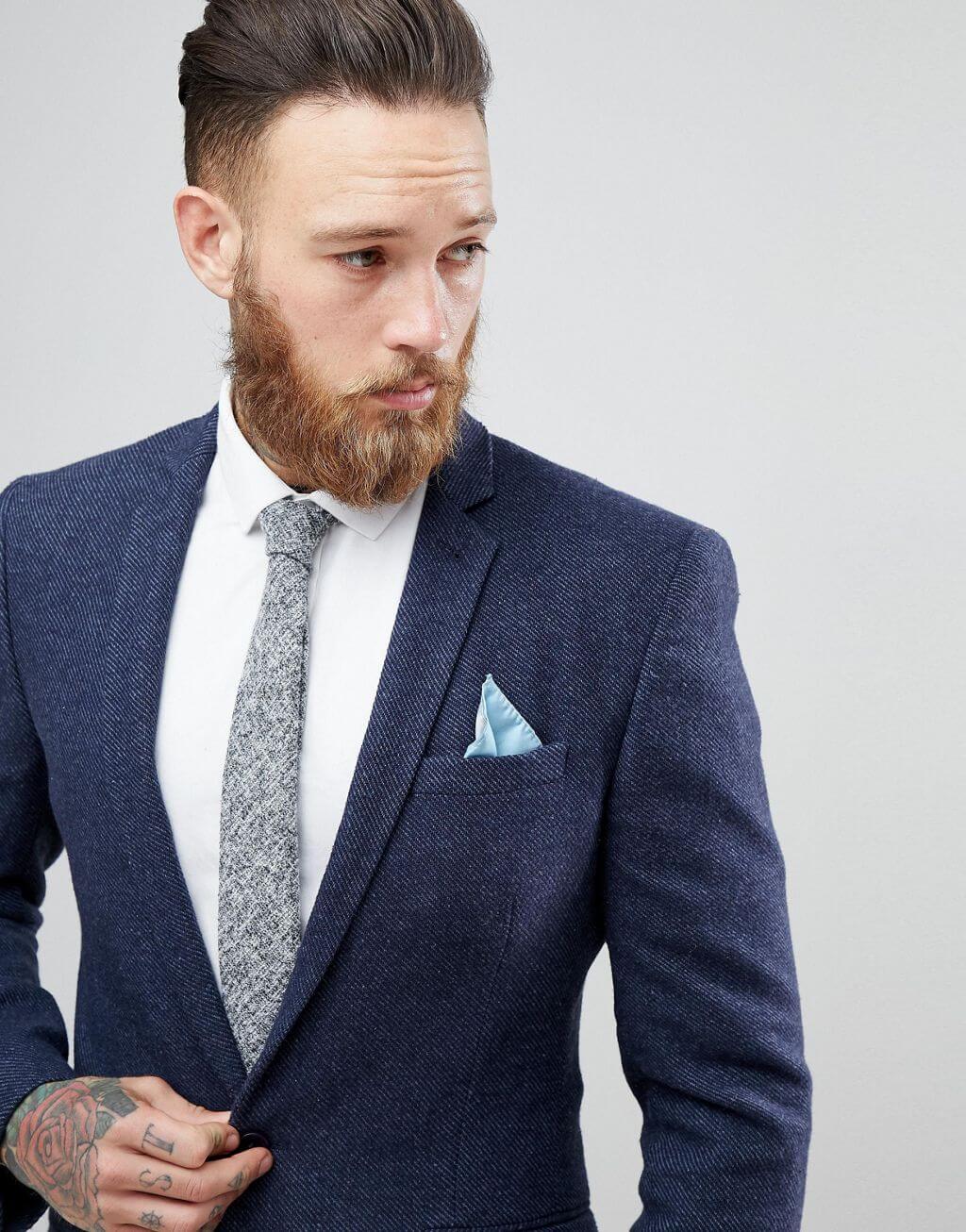 Skinny Texture Blazer