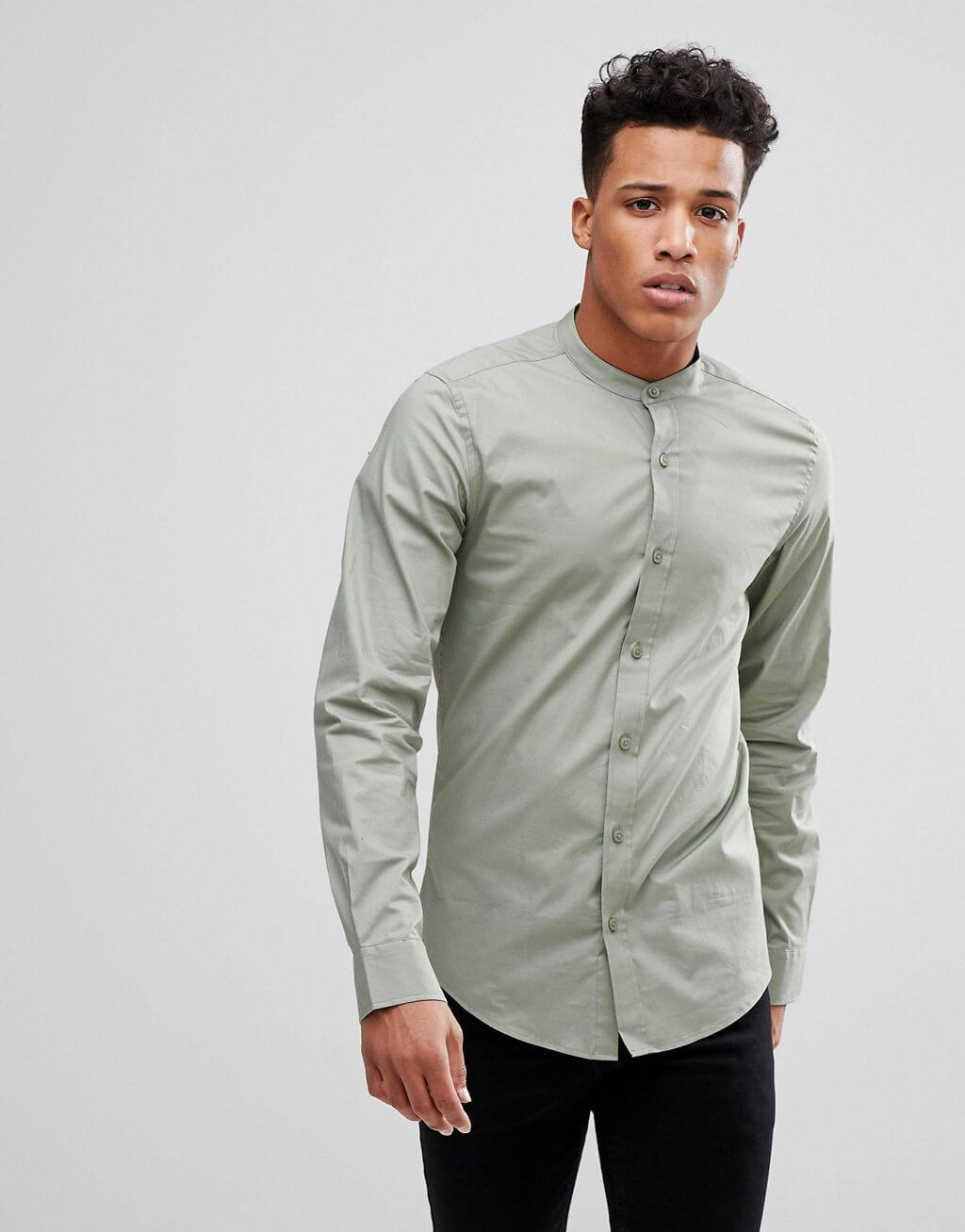 Slim Fit Poplin Shirt