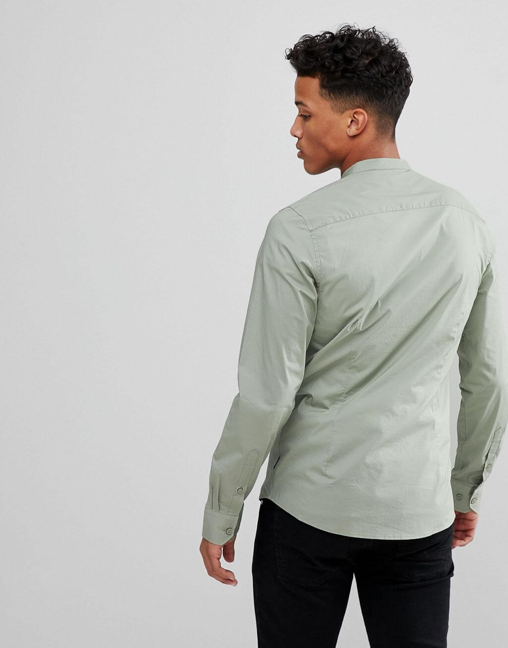 Slim Fit Poplin Shirt